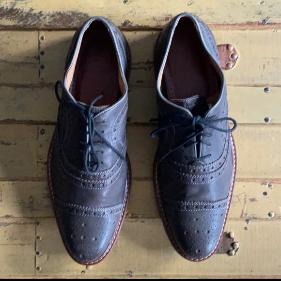 JOHNSTON & MURPHY J&M 1850 100% LEATHER CAREER DRESS SHOES MENS 10 M - Picture 9 of 13